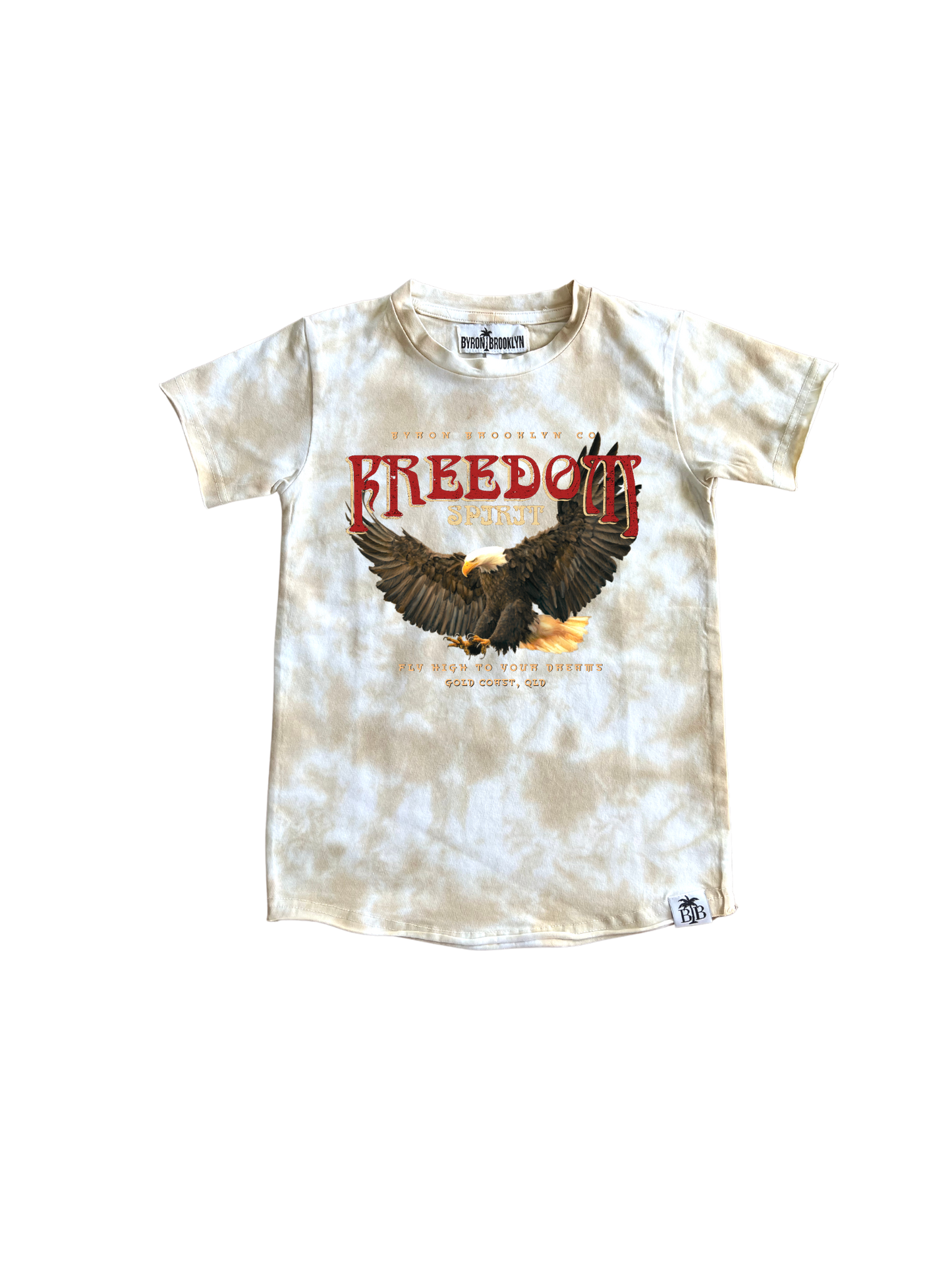 FREEDOM SPIRIT - EAGLE (SANDY BEACH TIE DYE)
