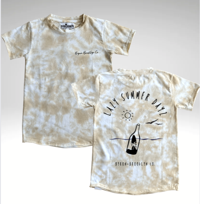 LAZY SUMMER DAYZ (SANDY BEACH TIE DYE )